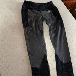 Black and grey leggings